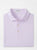 Peter Millar Orbit Performance Jersey Polo - White/Blue Sea