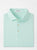 Peter Millar Orbit Performance Jersey Polo - White/Pear Tart