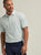 Peter Millar Dunnes Performance Jersey Polo - White/Pear Tart