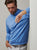 Peter Millar Pine Performance Hoodie - Blue Sea