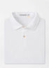 Peter Millar Featherweight Performance Mélange Polo - White