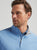 Peter Millar Stealth Performance Quarter-Zip - Fountain Blue