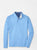 Peter Millar Stealth Performance Quarter-Zip - Fountain Blue