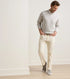 Peter Millar Signature Sateen Five-Pocket Pant - Ivory