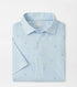 Peter Millar Whitehaven Cotton Lyocell Sport Shirt - Stream Blue