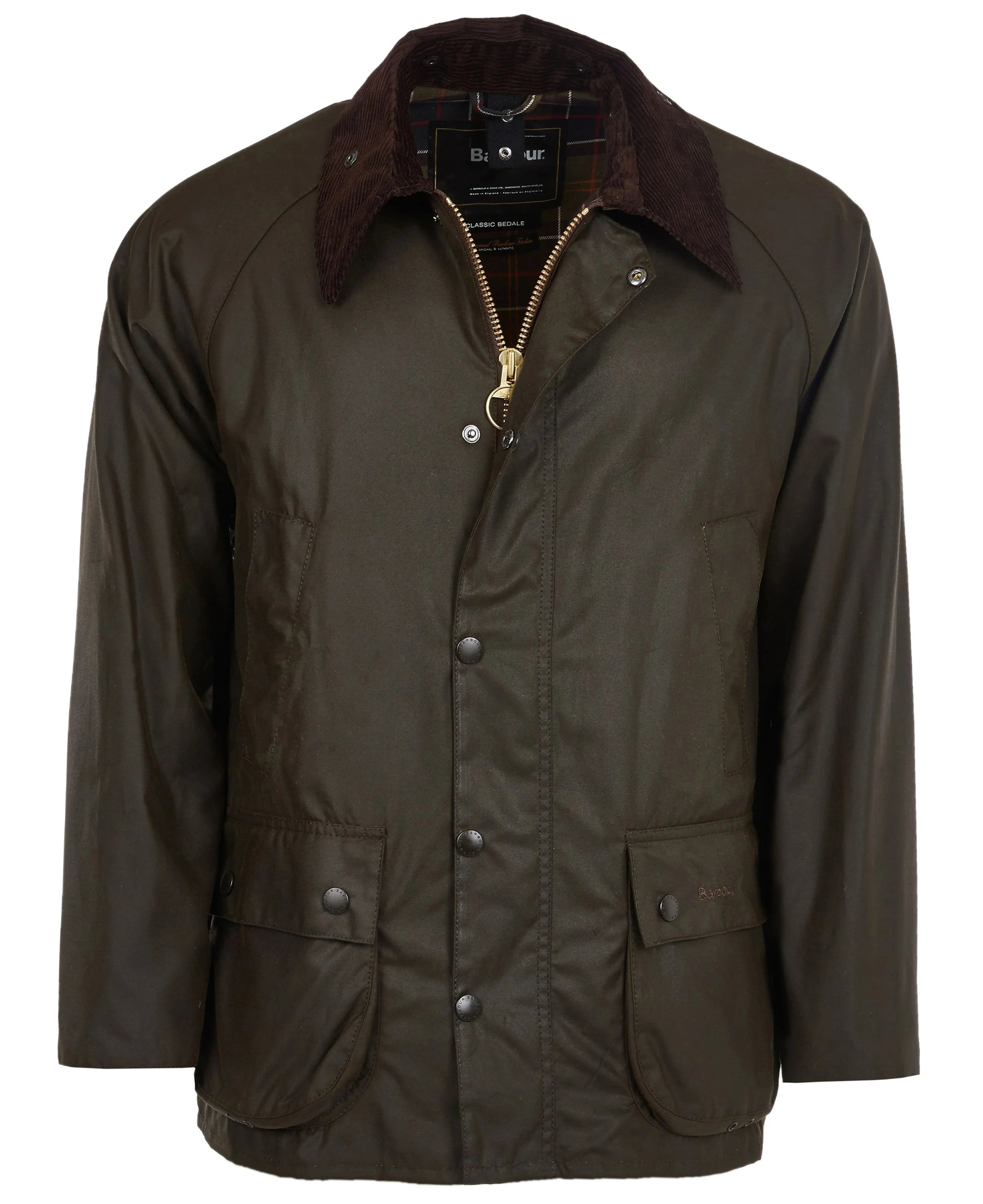 Barbour Classic Bedale® Wax Jacket - Olive – Chancellor's Barbour Classic Bedale® Wax Jacket - Olive – Chancellor's