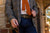 Martin Dingman Newport Woven Italian Rayon Elastic Belt - Spruce Multi