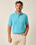 Johnnie-O Performance Jersey Polo - Lyndonn Stripet - Majorca and Tarpon