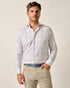 Johnnie-O Top Shelf Button Up Shirt - Peyton - White