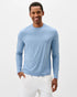 Johnnie-O Basin Performance UPF Long Sleeve Sun Shirt - Tide