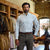 Tom Beckbe Culver Oxford Shirt - Khaki Sky