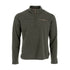 Tom Beckbe Tucker Fleece Quarter Zip - Peat Green