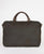 Barbour Wax Leather Briefcase - Olive