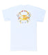 Coastal Cotton Crab Short Sleeve T-Shirt - White