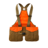 Filson Mesh Game Bag - Dark Tan/Orange Blaze