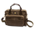 Duck Head Waxed Canvas Laptop Bag - Field Brown
