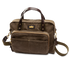 Duck Head Waxed Canvas Laptop Bag - Field Brown