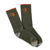 Duck Head Logo Sock - Olive