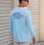 Coastal Cotton Bluegill Long Sleeve Performance T-Shirt - Sky Blue