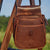 Tom Beckbe Leather Shell Bag - Oak