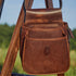 Tom Beckbe Leather Shell Bag - Oak
