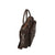 Martin Dingman Rudyard Martingale Tumbled Saddle Leather Soft Briefcase -Dark Brown