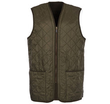 England製 Barbour SL Liner Wool vest Barbour Polarquilt Waistcoat Zip-In Liner - Olive – Chancellor's