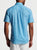 Peter Millar Fin Rays Cotton-Stretch Sport Shirt - Blue Macaw