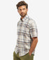 Barbour Hartley Regular-fit Checked Shirt - Stone