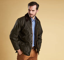 Barbour olive best sale