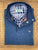 Stinson Quilted Mock Quarter Snap Pullover - Navy Heather